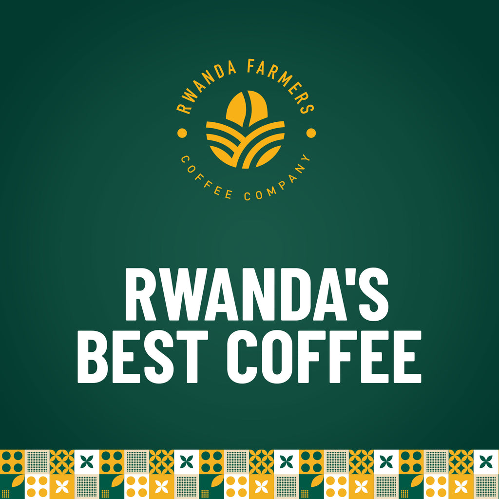 Rwanda Farmers Coffee 500g (1.1 Lb) Dark Roast Ground Coffee